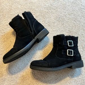 Rocketdog Black Faux Suede Booties